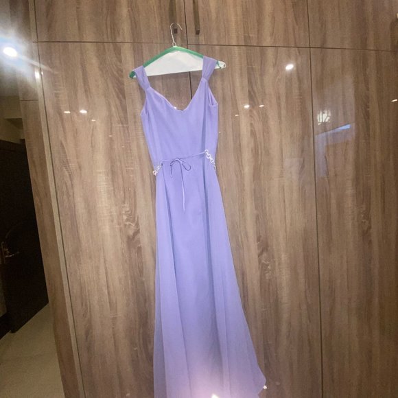 Lilac Bridesmaid Dress - Picture 2 of 2
